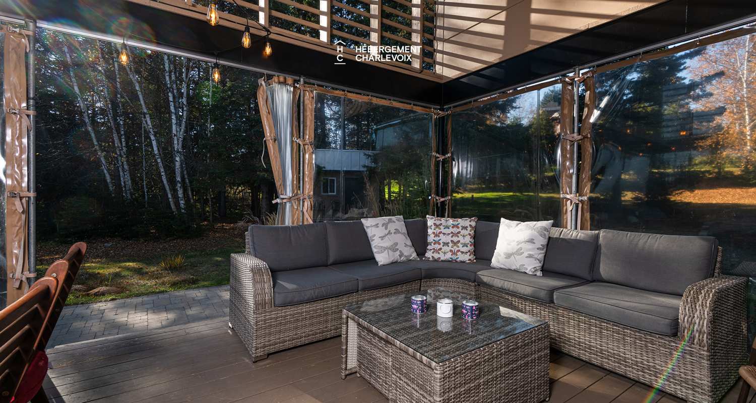 COT-121 - Fully equipped chalet  in Charlevoix