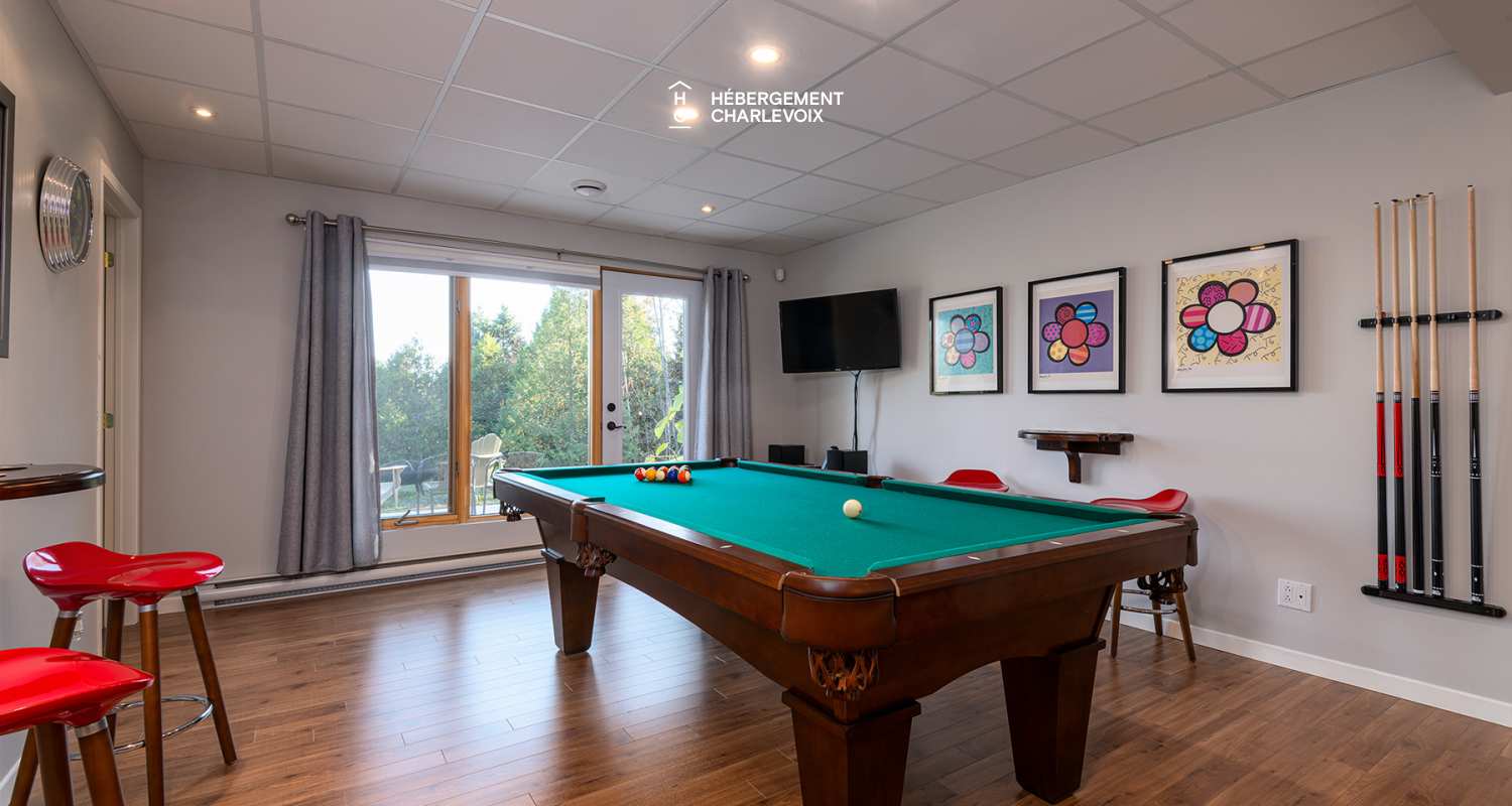 COT-121 - Fully equipped chalet  in Charlevoix