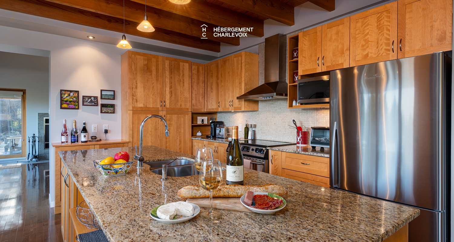 COT-121 - Fully equipped chalet  in Charlevoix
