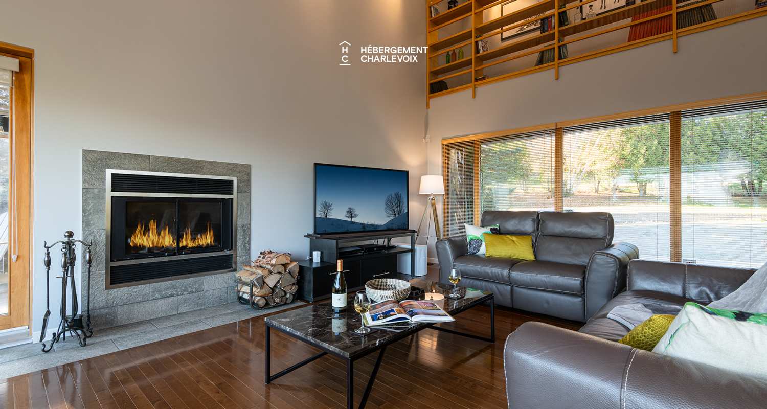 COT-121 - Fully equipped chalet  in Charlevoix