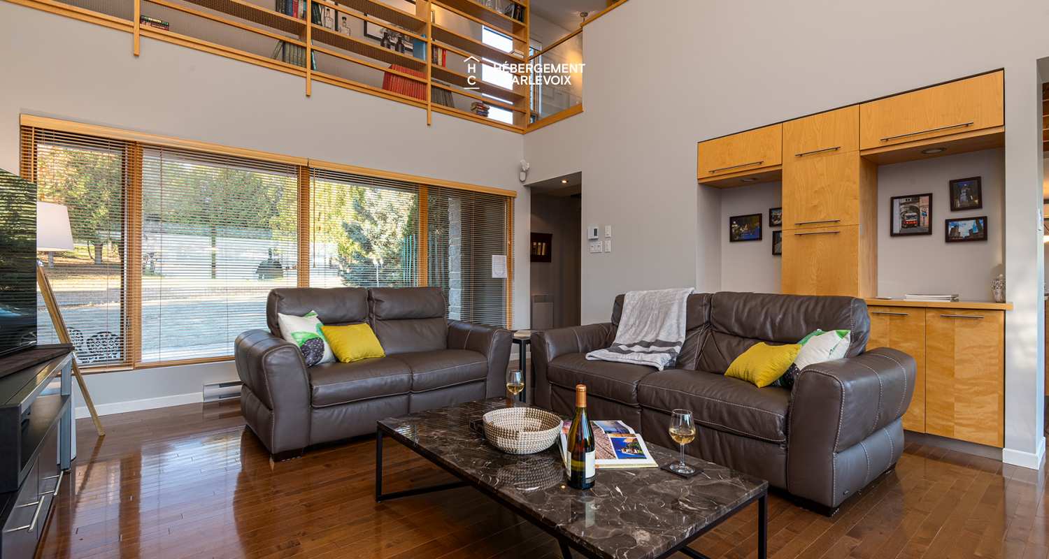 COT-121 - Fully equipped chalet  in Charlevoix