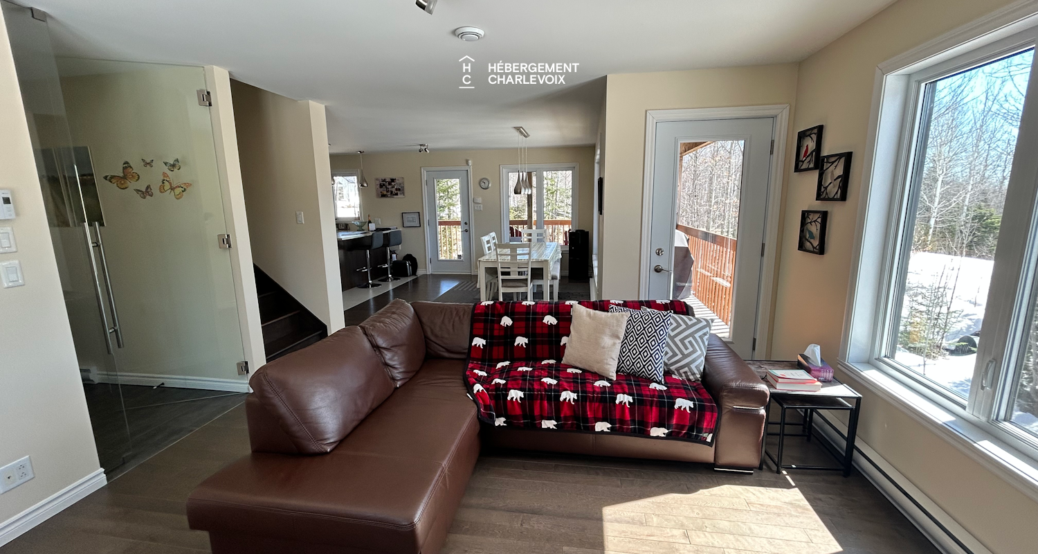 CSQ-65 - Endroit calme et relaxant avec terrasse couverte