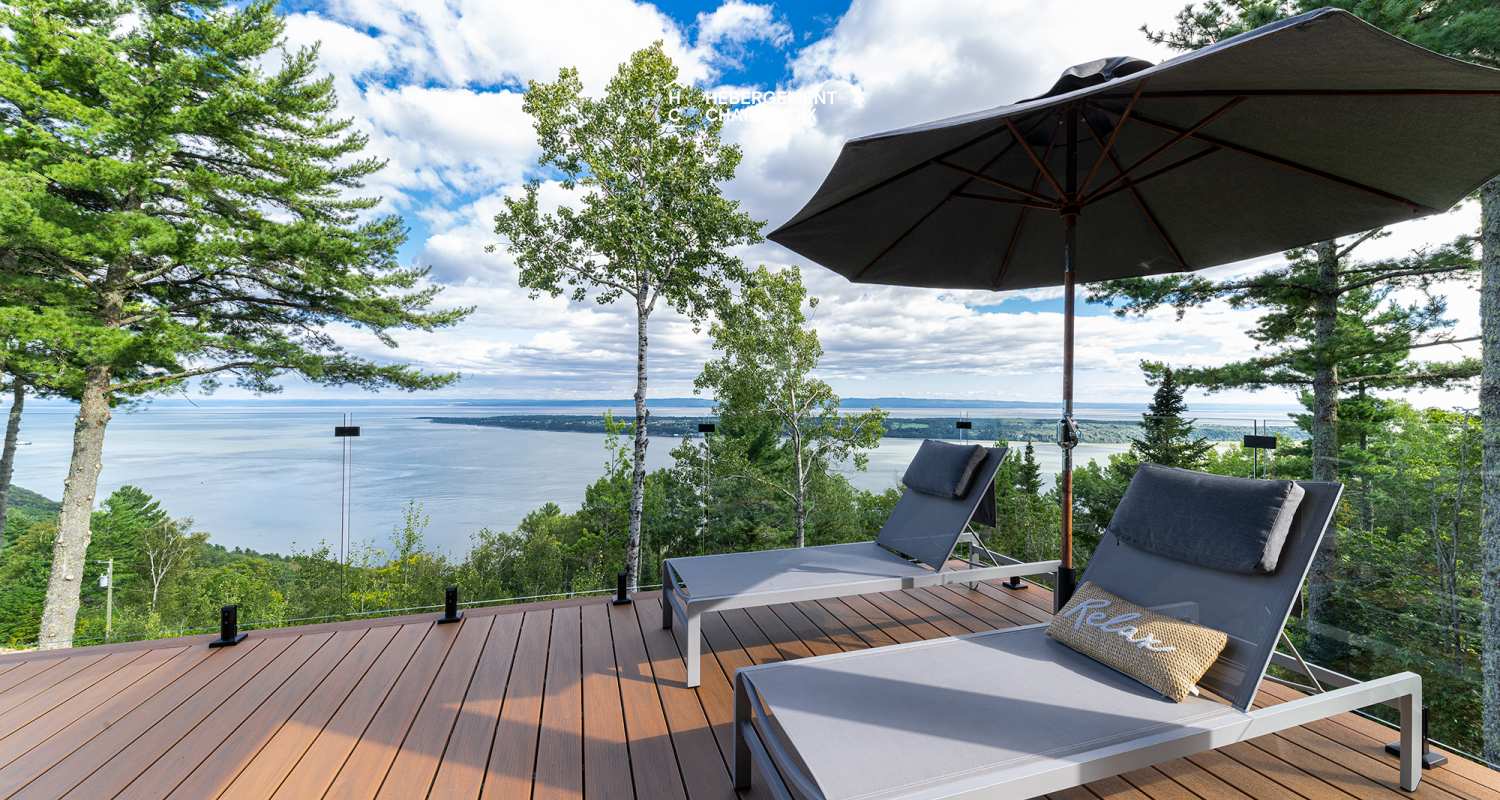 DAM-330 - Breathtaking view of the St. Lawrence River.