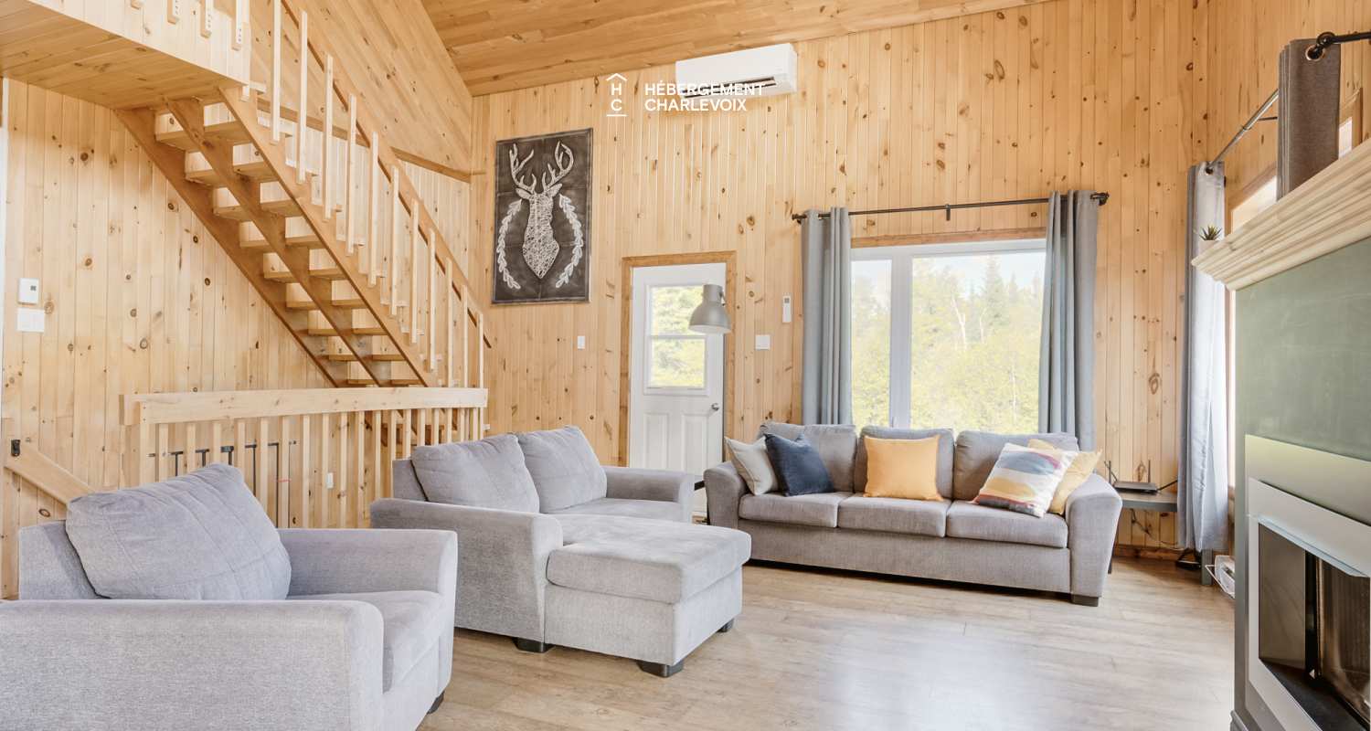 DET-6 - Chalet près d'une petite rivière