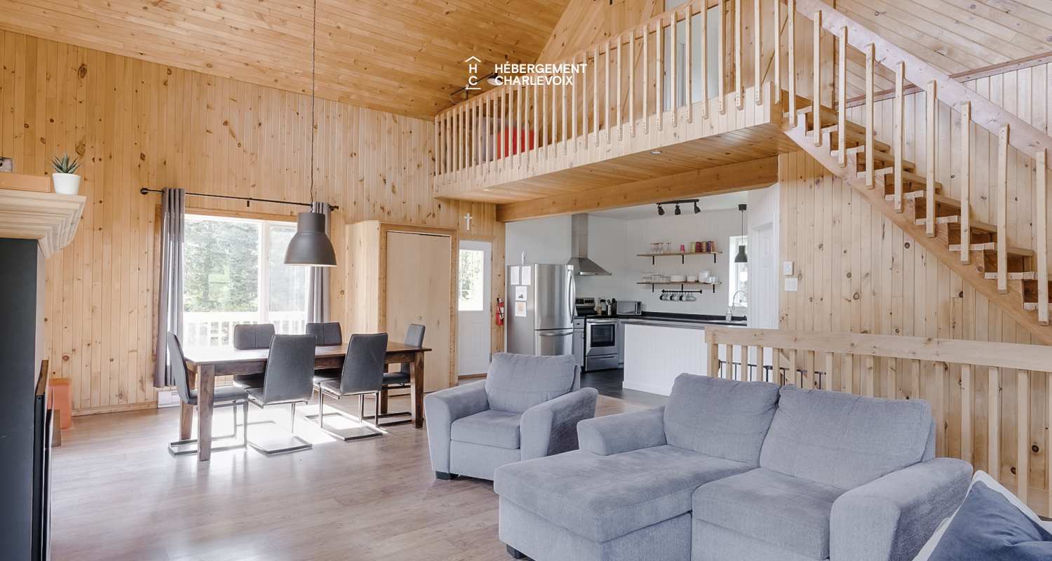 DET-6 - Chalet près d'une petite rivière