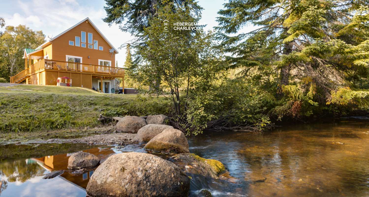 DET-6 - Chalet près d'une petite rivière