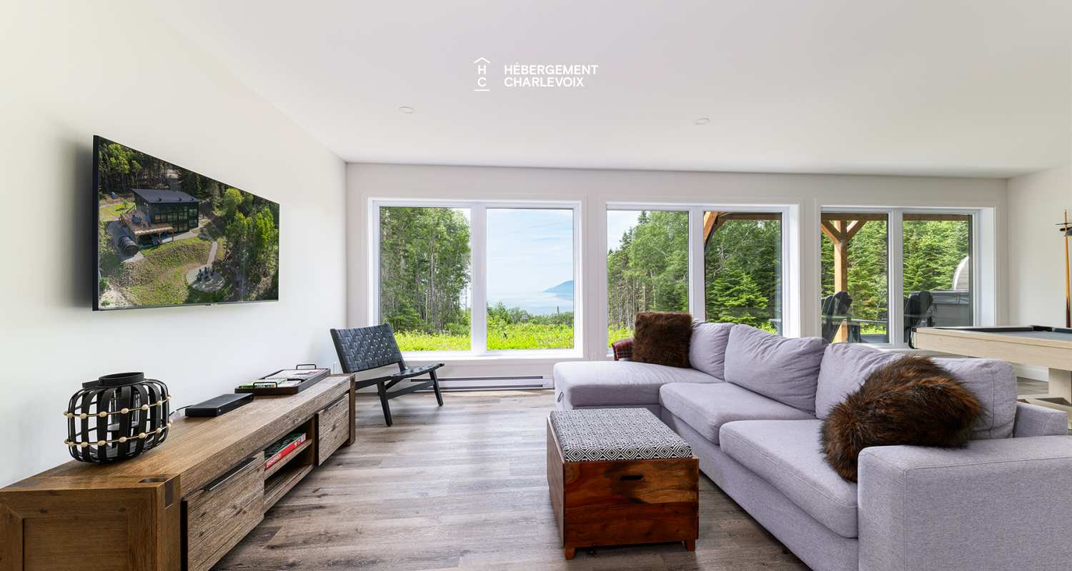 DOM-7 - En pleine nature avec vue époustouflante sur le fleuve