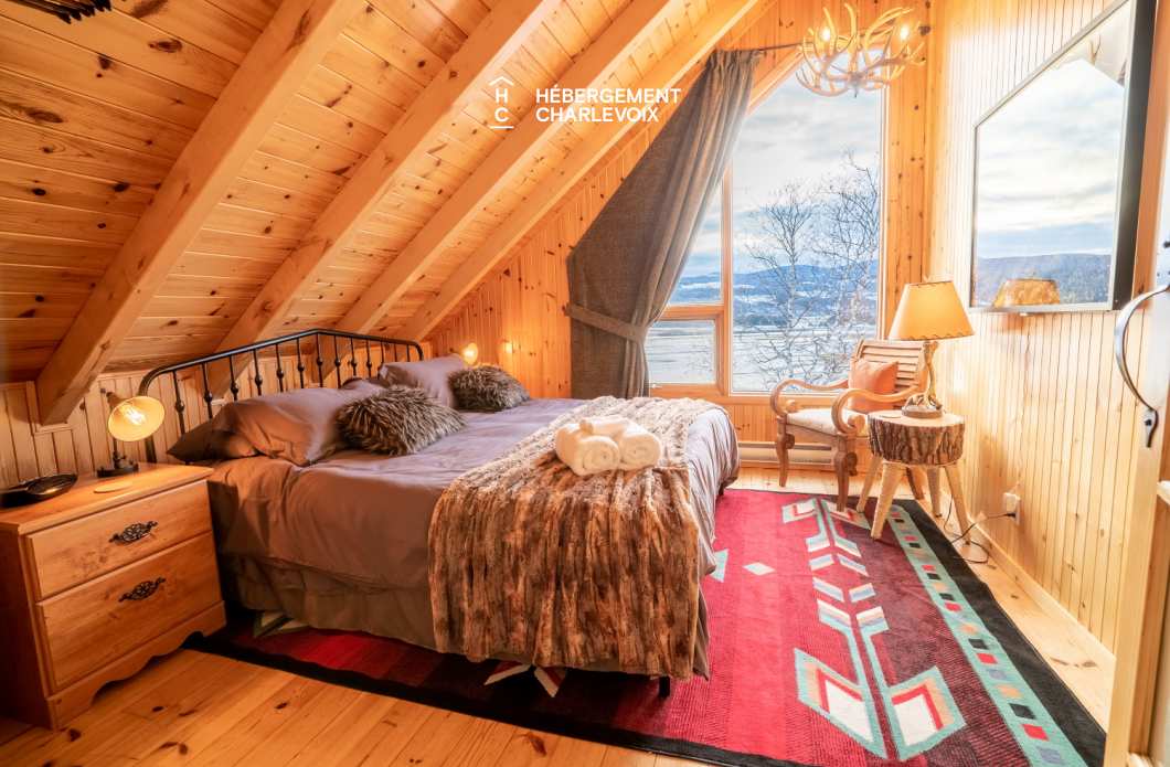 DOU-280 - Charmant chalet surplombant la plage de Baie-Saint-Paul