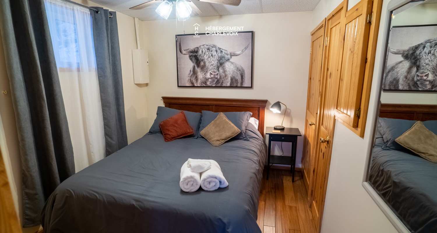 DOU-280 - Charmant chalet surplombant la plage de Baie-Saint-Paul