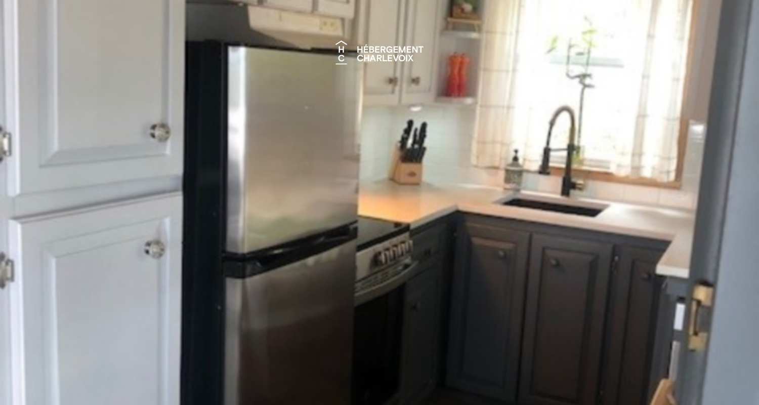 DOU-280 - Charmant chalet surplombant la plage de Baie-Saint-Paul