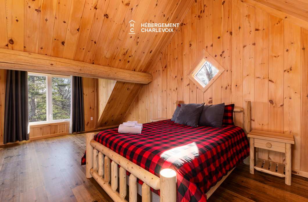DUC-24 - Chalet en bois rond pour 18 personnes