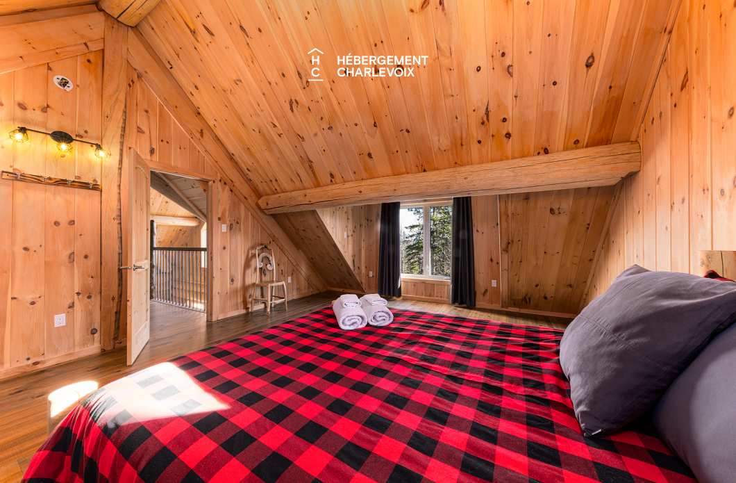 DUC-24 - Chalet en bois rond pour 18 personnes