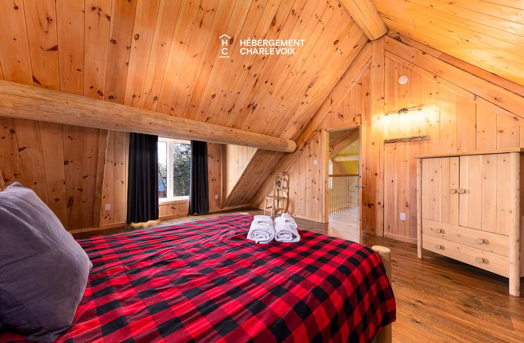 DUC-24 - Chalet en bois rond pour 18 personnes