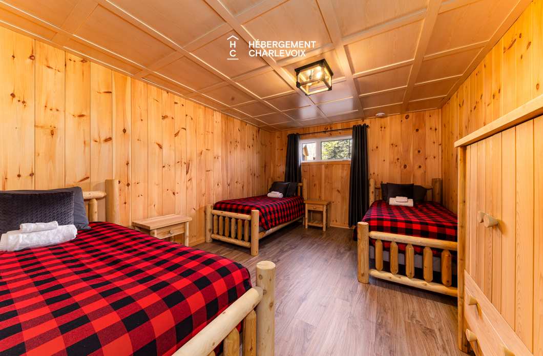 DUC-24 - Chalet en bois rond pour 18 personnes