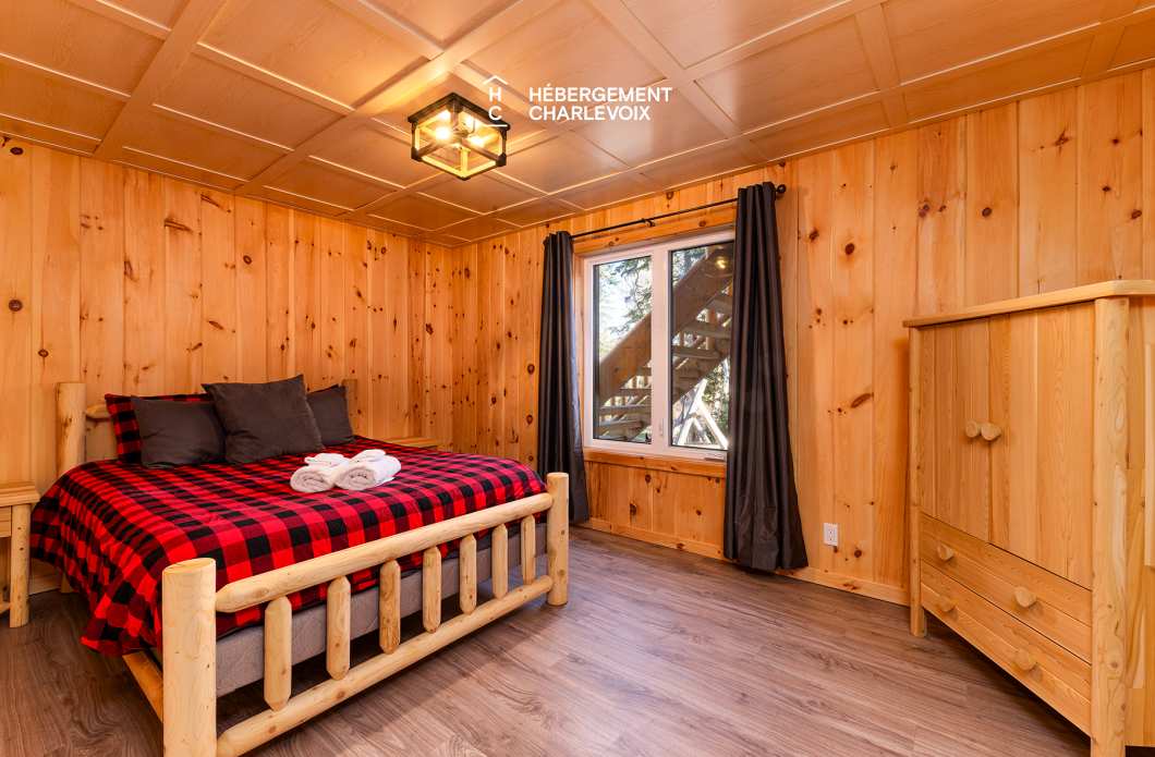 DUC-24 - Chalet en bois rond pour 18 personnes