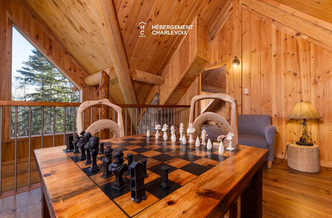 DUC-24 - Chalet en bois rond pour 18 personnes