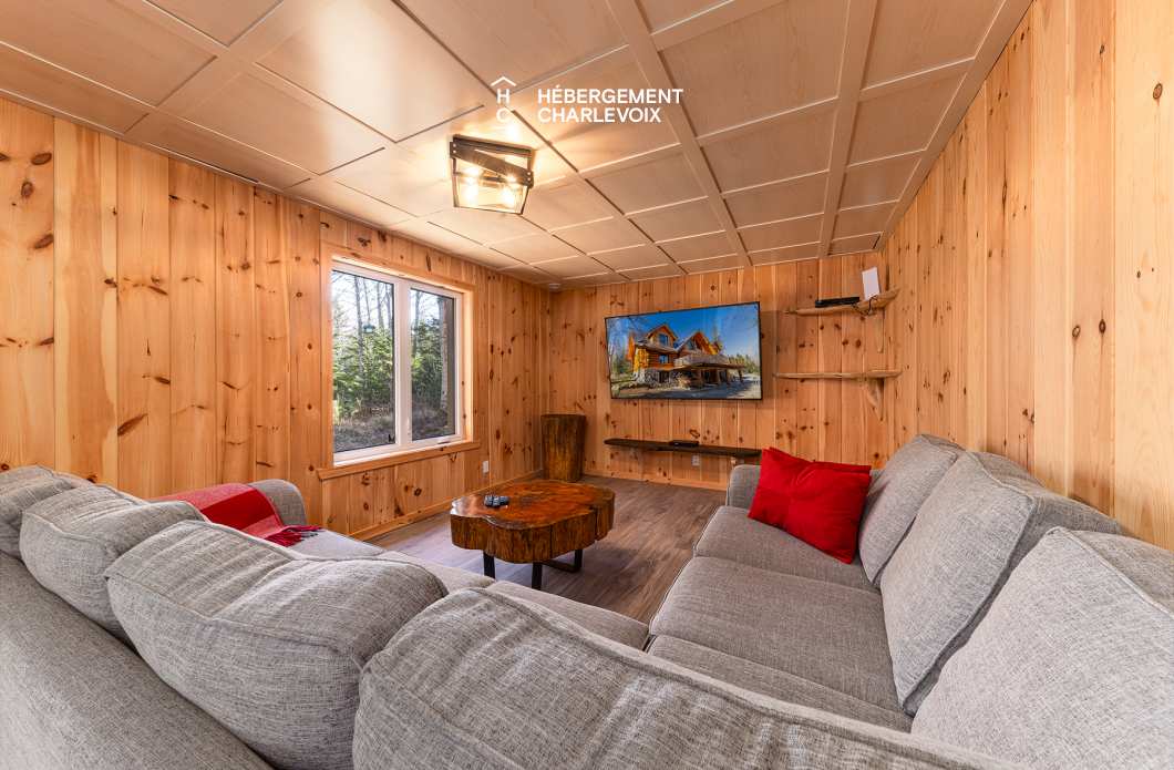 DUC-24 - Chalet en bois rond pour 18 personnes