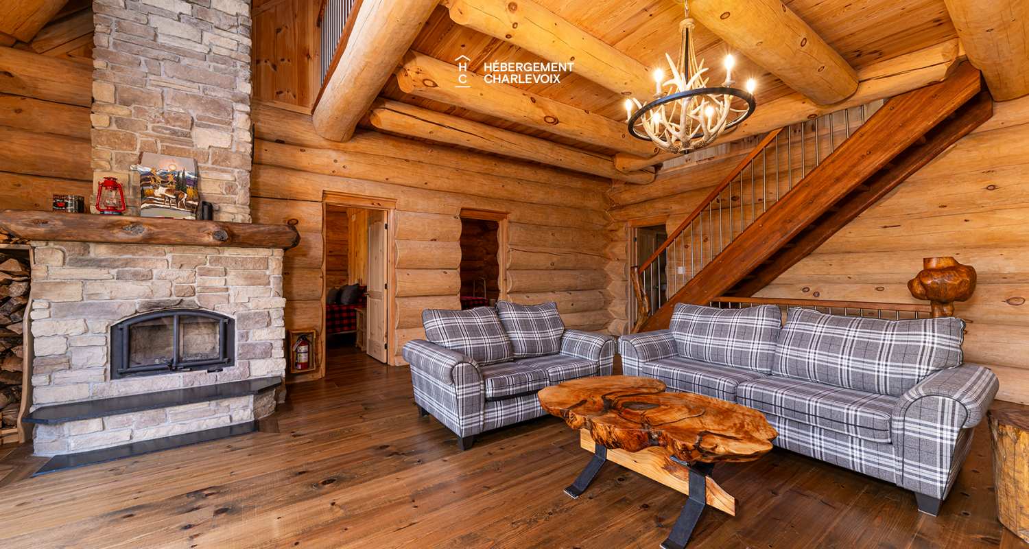 DUC-24 - Log cabin for 18 people