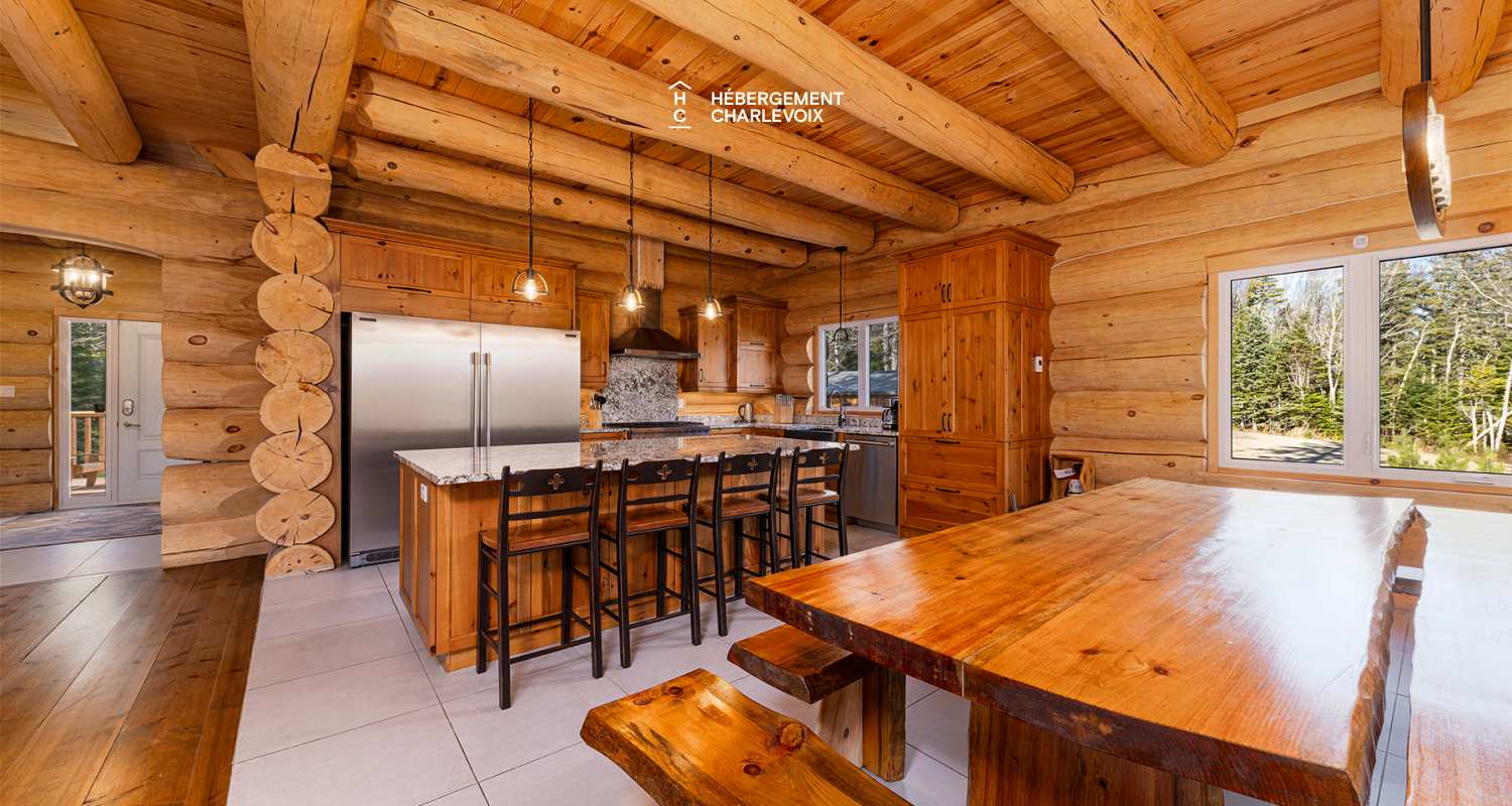 DUC-24 - Log cabin for 18 people