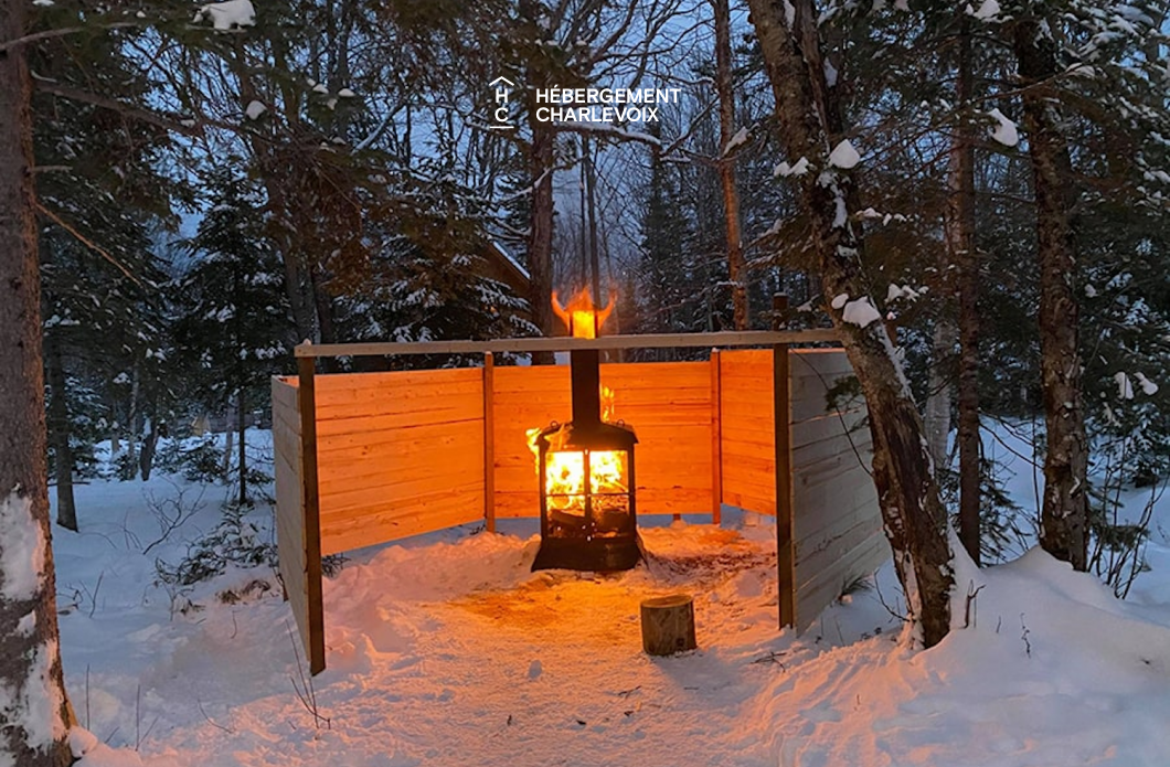 DUC-24 - Chalet en bois rond pour 18 personnes