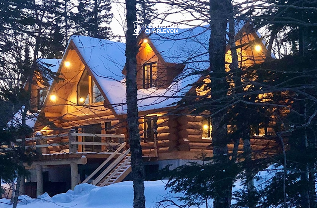 DUC-24 - Chalet en bois rond pour 18 personnes