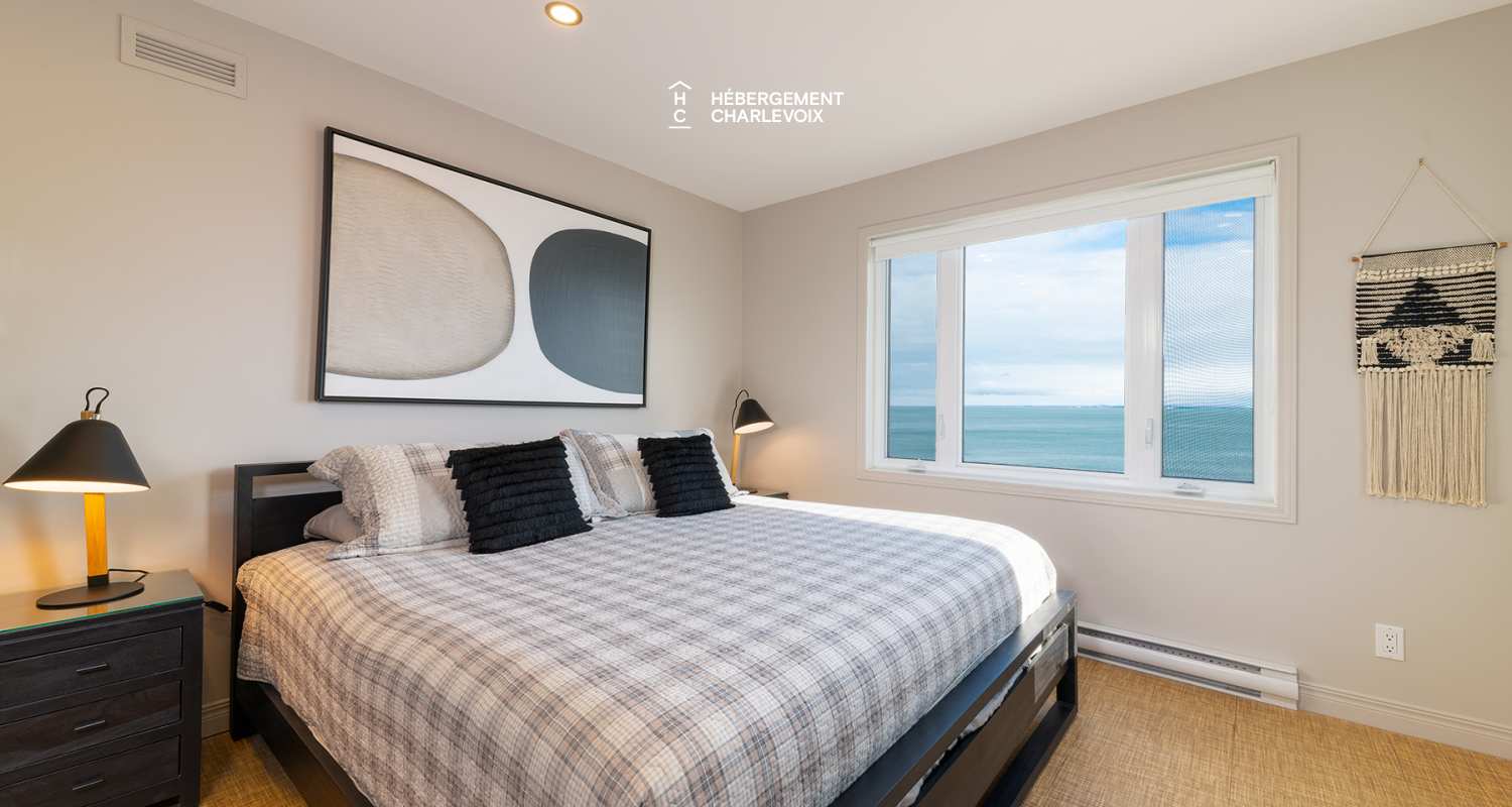 EAU- 318 - La vue est magnifique sur le Fleuve St-Laurent.