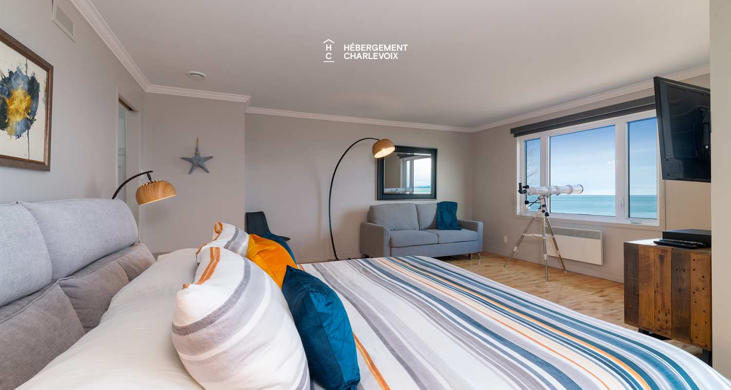 EAU- 318 - La vue est magnifique sur le Fleuve St-Laurent.