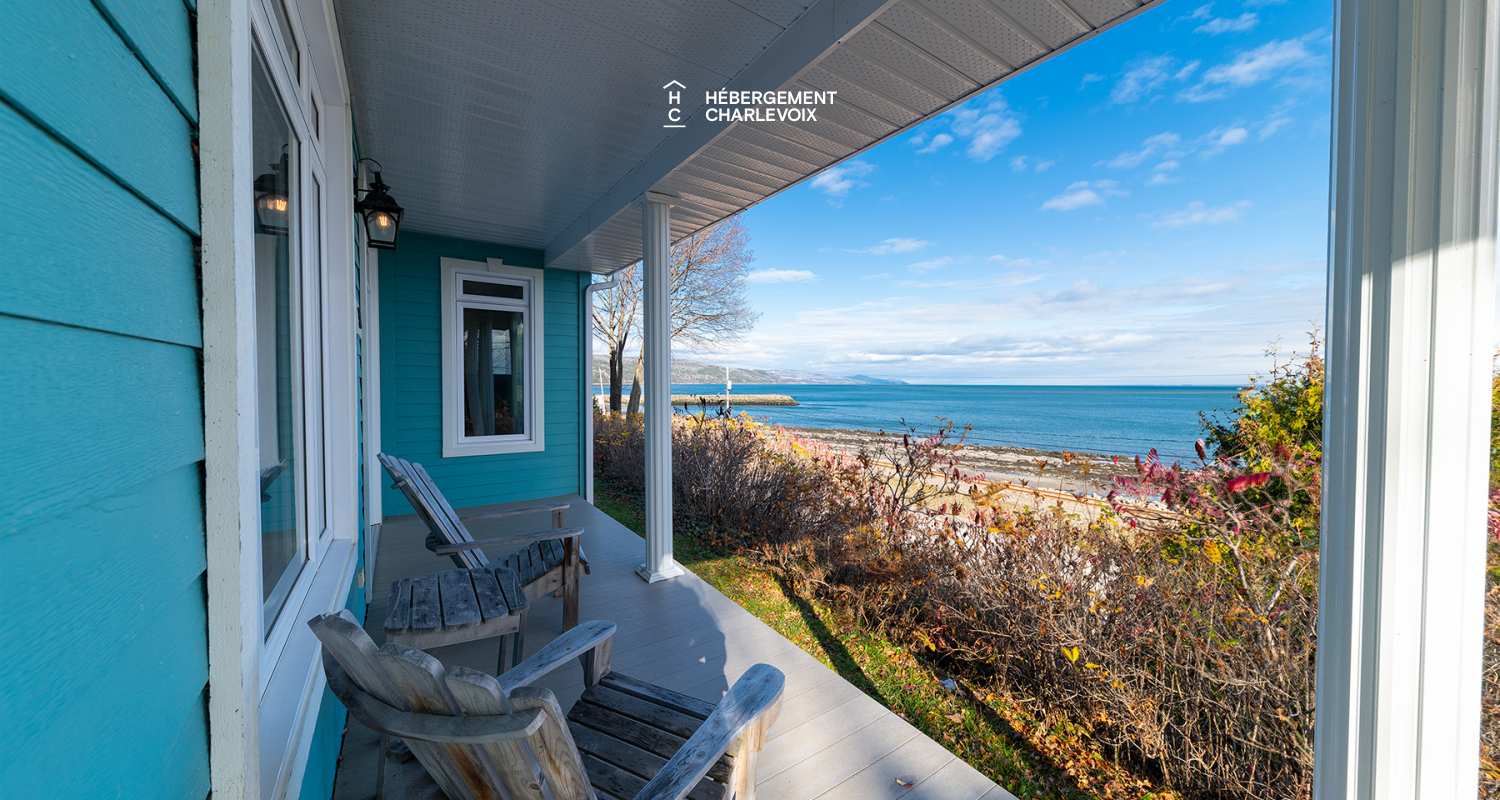 EAU- 318 - La vue est magnifique sur le Fleuve St-Laurent.