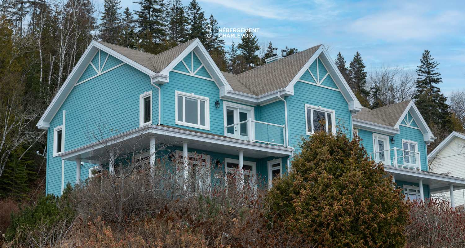 EAU- 318 - La vue est magnifique sur le Fleuve St-Laurent.