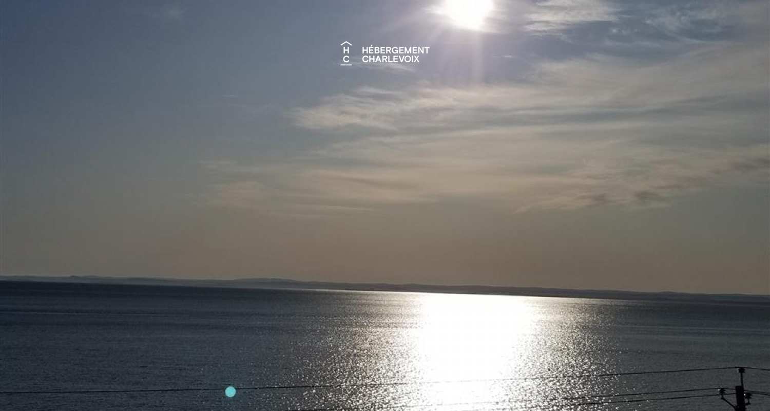 EAU- 318 - La vue est magnifique sur le Fleuve St-Laurent.