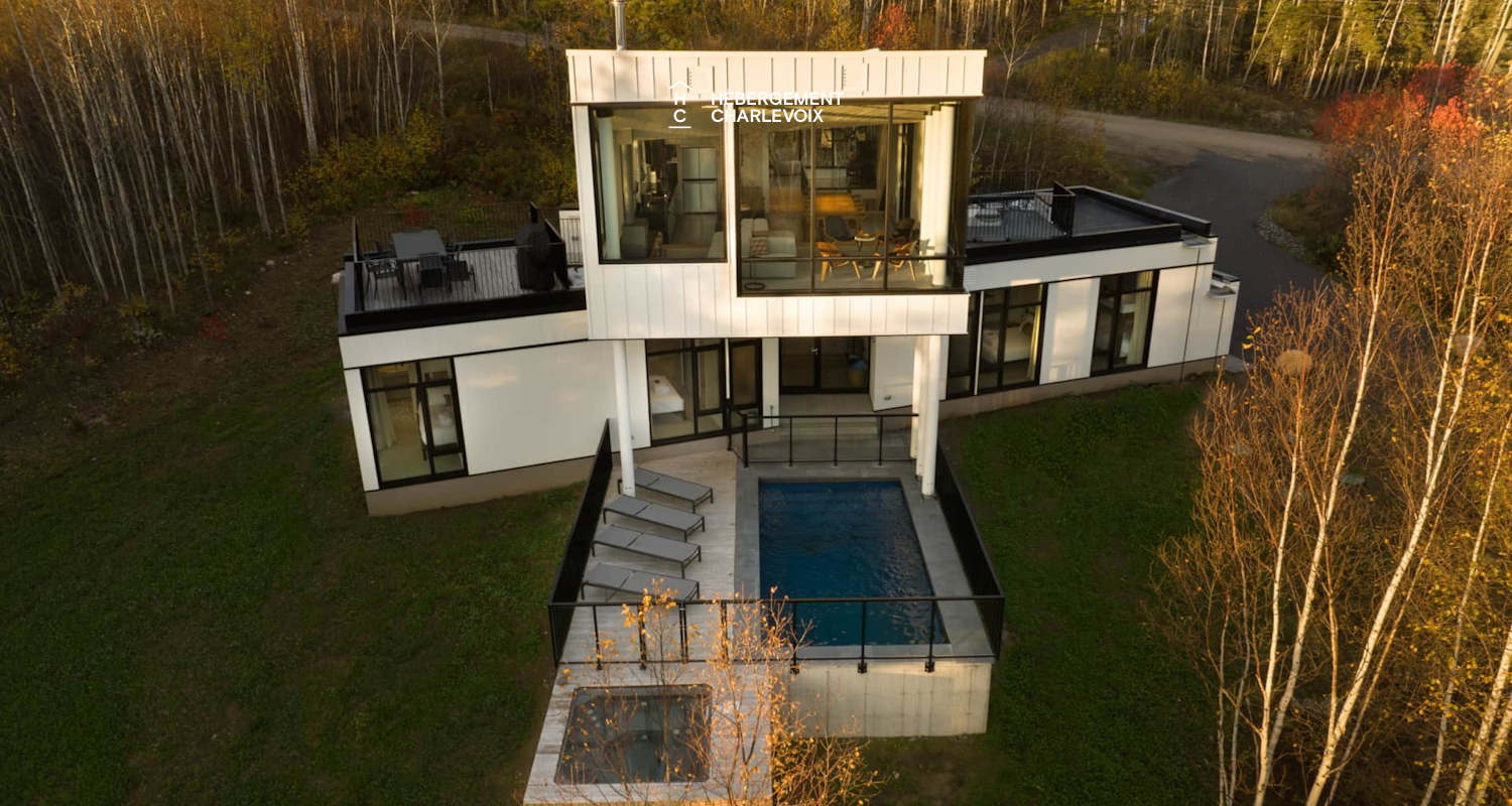 EMB-195 - Chalet de luxe avec piscine