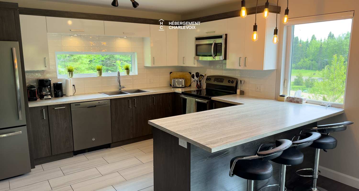 ERA-291 - Résidence somptueuse et confortable près de Baie-Saint-Paul et du Massif
