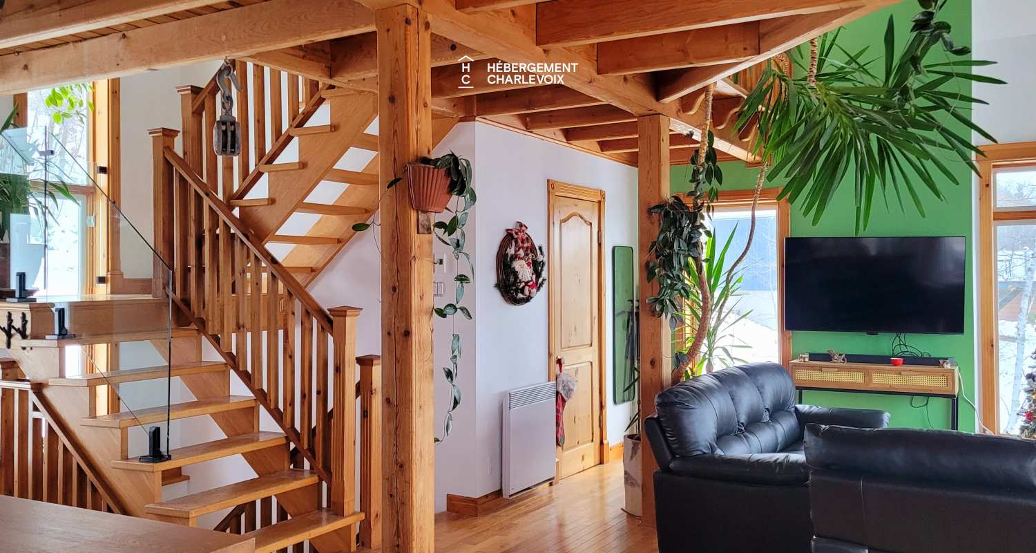 HAV-6 - Vue majestueuse sur le fleuve St-Laurent!