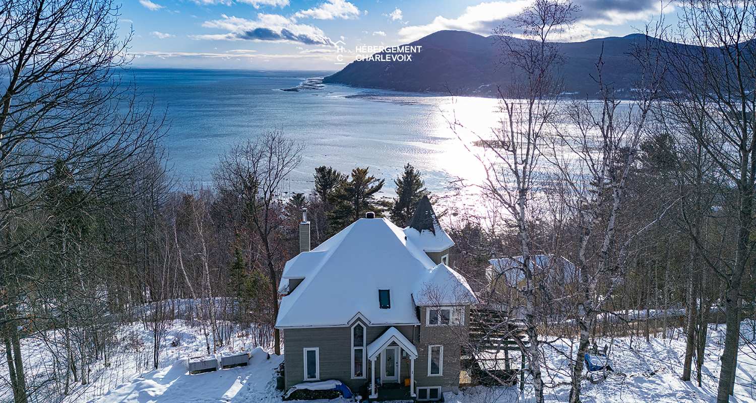 HAV-6 - Vue majestueuse sur le fleuve St-Laurent!