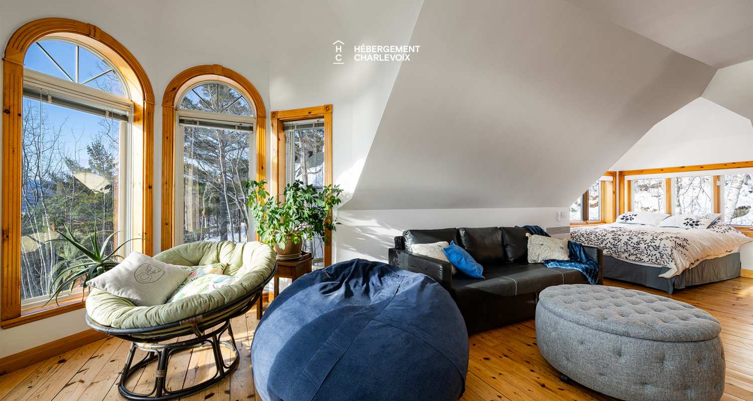 HAV-6 - Vue majestueuse sur le fleuve St-Laurent!