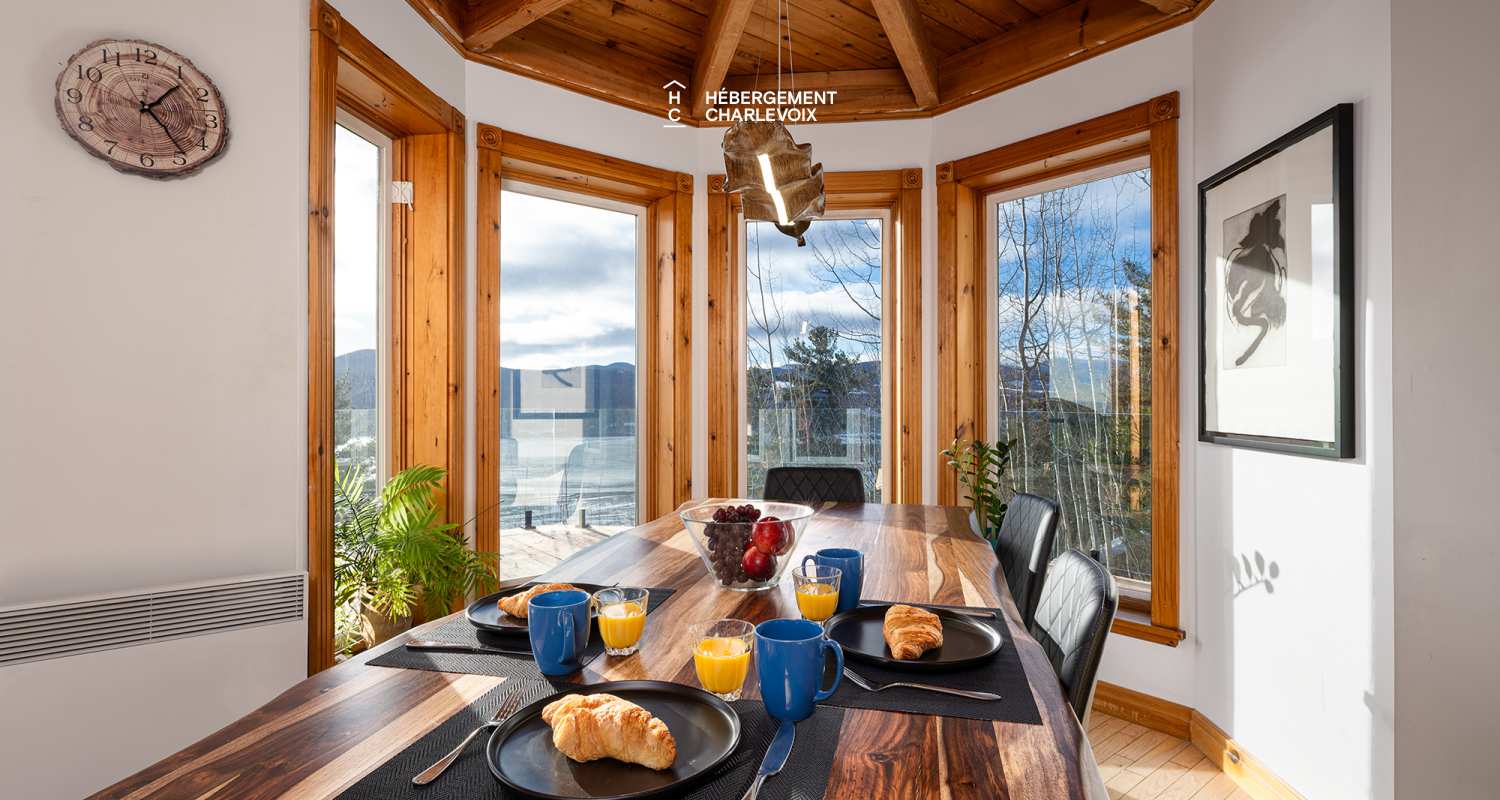 HAV-6 - Vue majestueuse sur le fleuve St-Laurent!