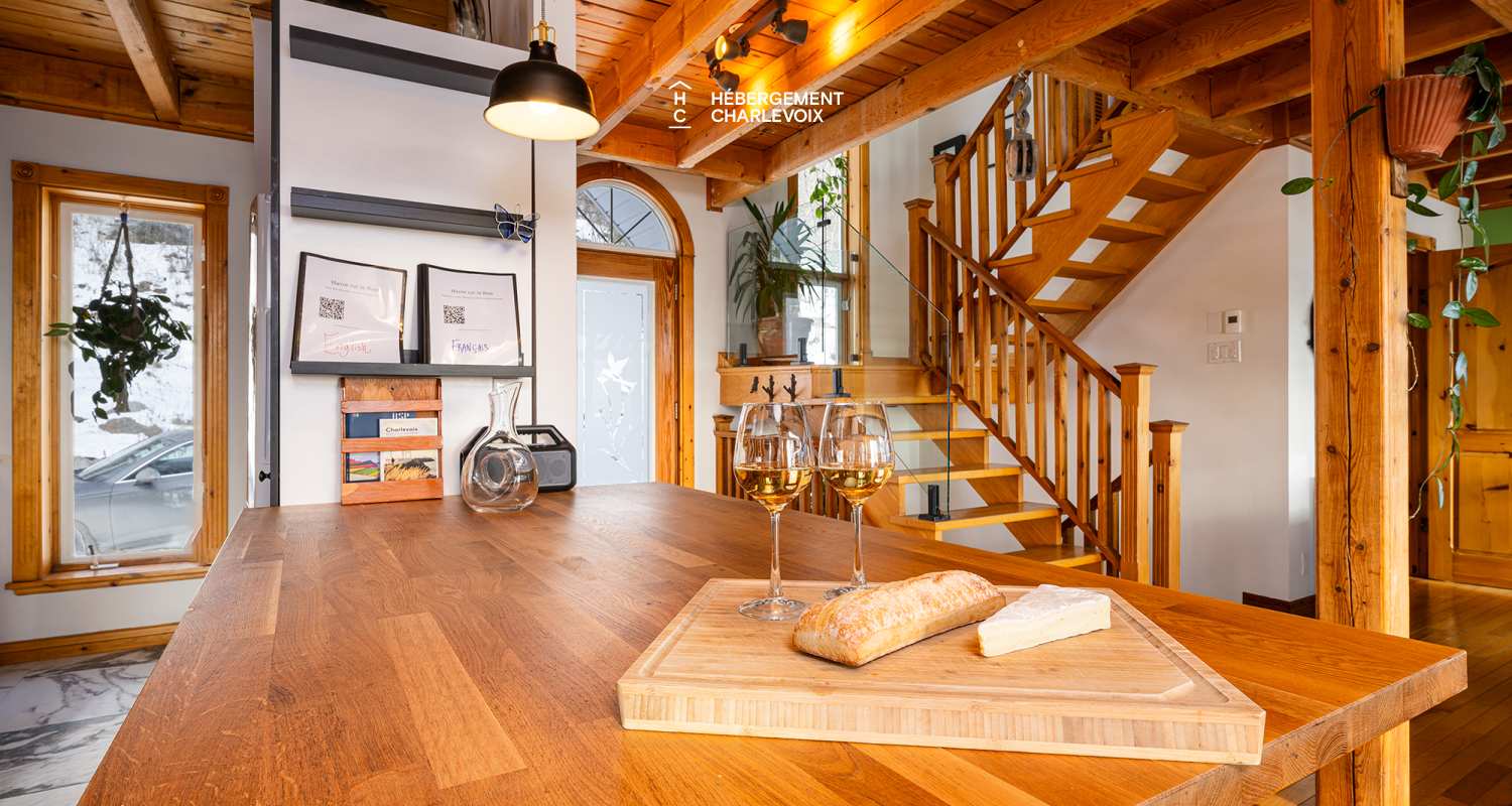 HAV-6 - Vue majestueuse sur le fleuve St-Laurent!