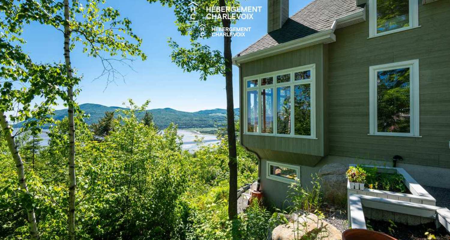 HAV-6 - Vue majestueuse sur le fleuve St-Laurent!