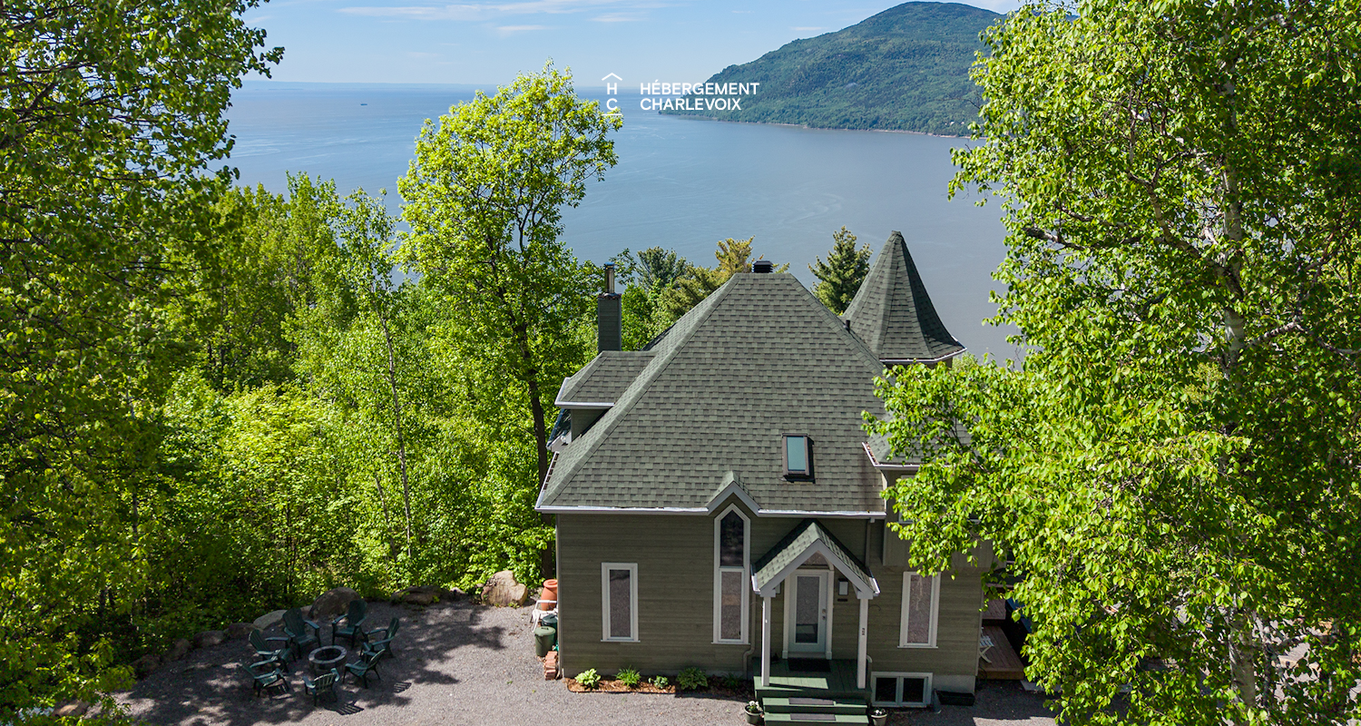 HAV-6 - Vue majestueuse sur le fleuve St-Laurent!