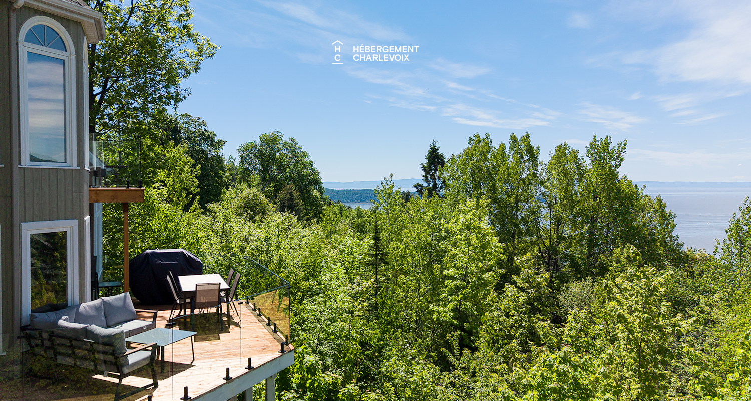 HAV-6 - Vue majestueuse sur le fleuve St-Laurent!