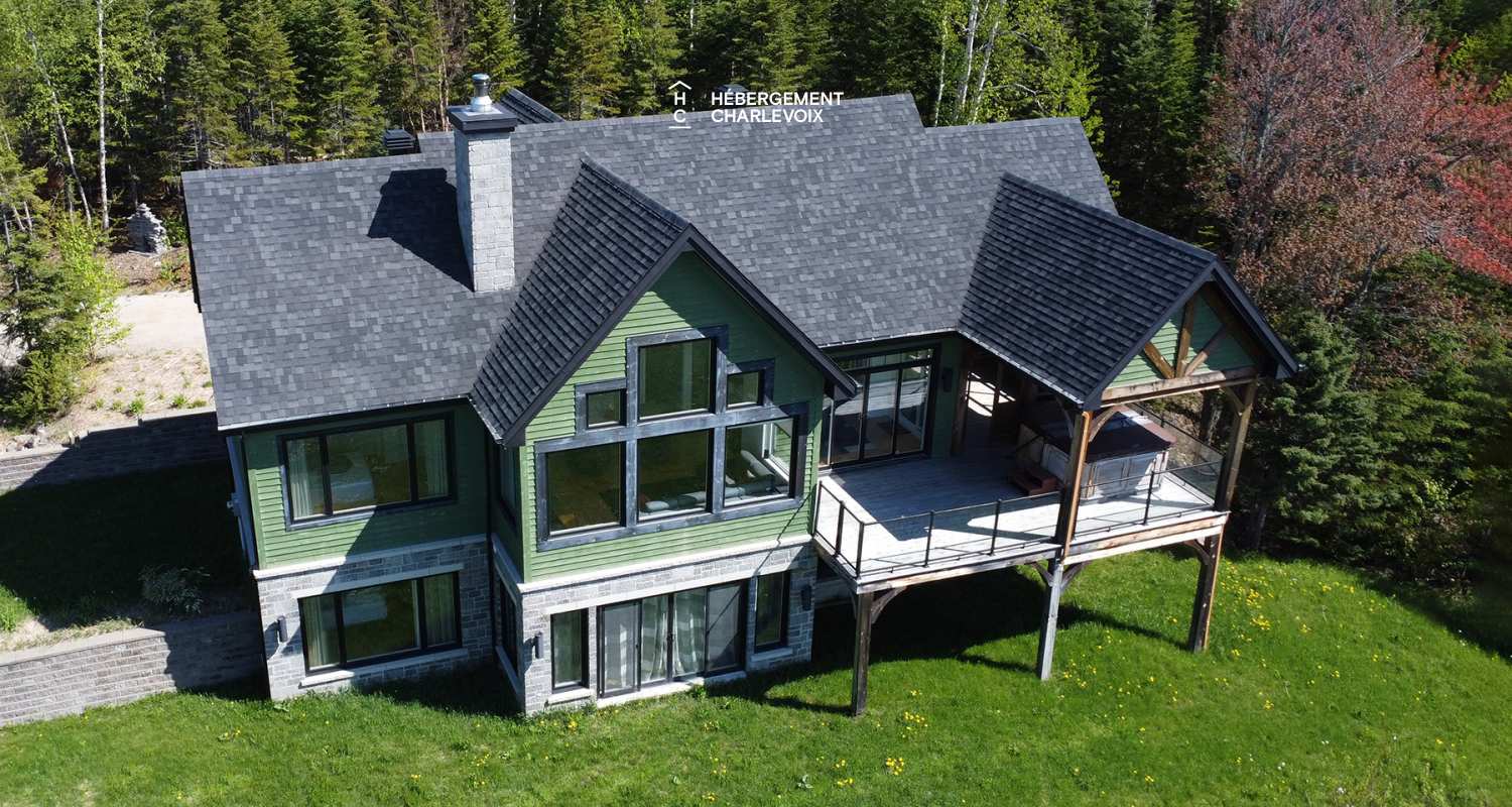 JAM-62 - Comfortable chalet with a breathtaking view of the river and the slopes