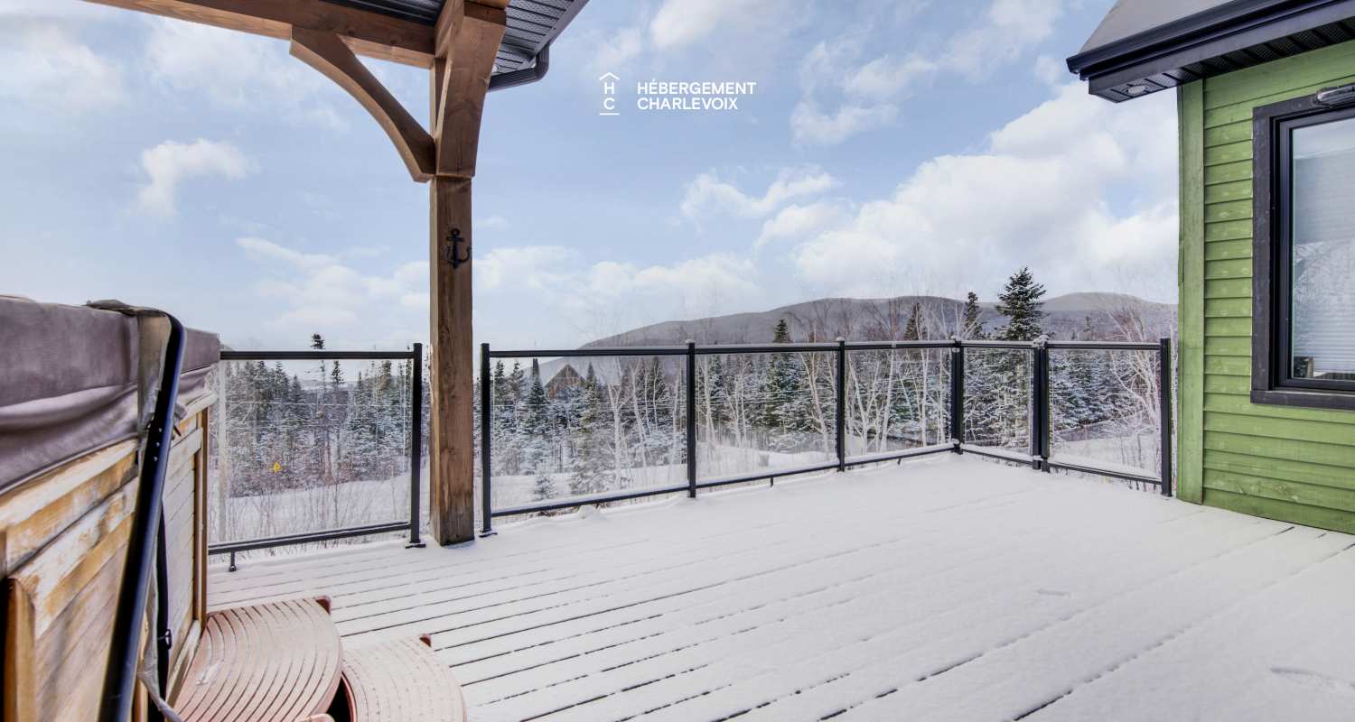 JAM-62 - Comfortable chalet with a breathtaking view of the river and the slopes