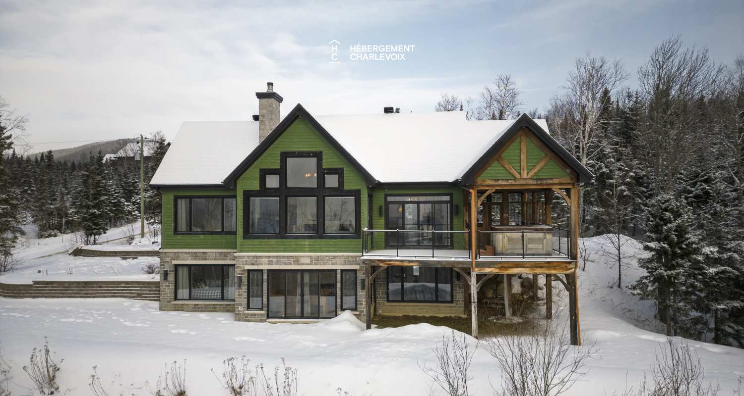 JAM-62 - Comfortable chalet with a breathtaking view of the river and the slopes