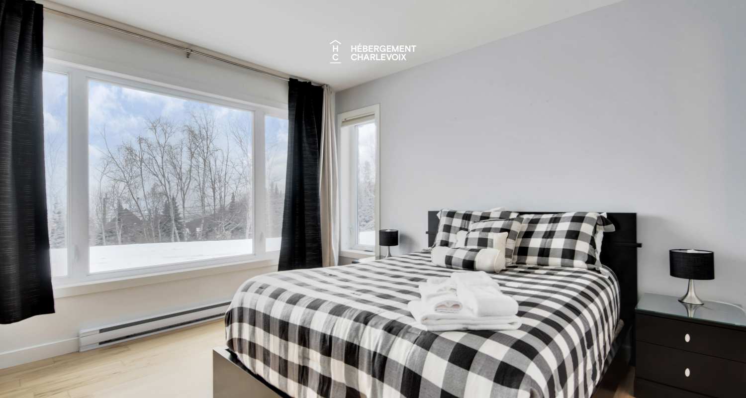 JAM-62 - Comfortable chalet with a breathtaking view of the river and the slopes