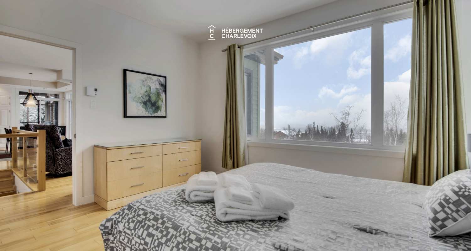 JAM-62 - Comfortable chalet with a breathtaking view of the river and the slopes