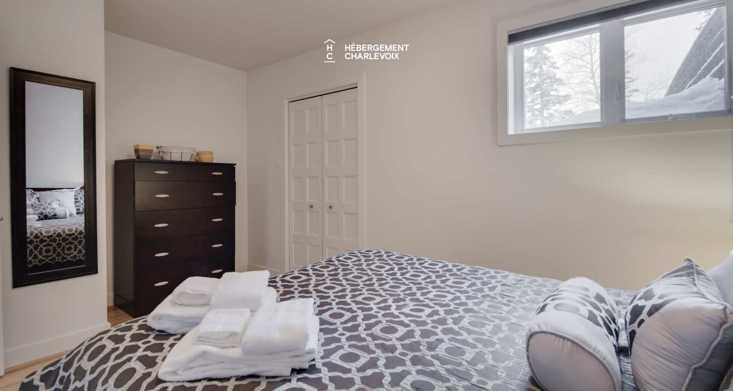 JAM-62 - Comfortable chalet with a breathtaking view of the river and the slopes