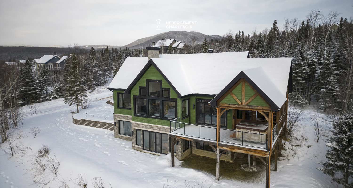 JAM-62 - Comfortable chalet with a breathtaking view of the river and the slopes