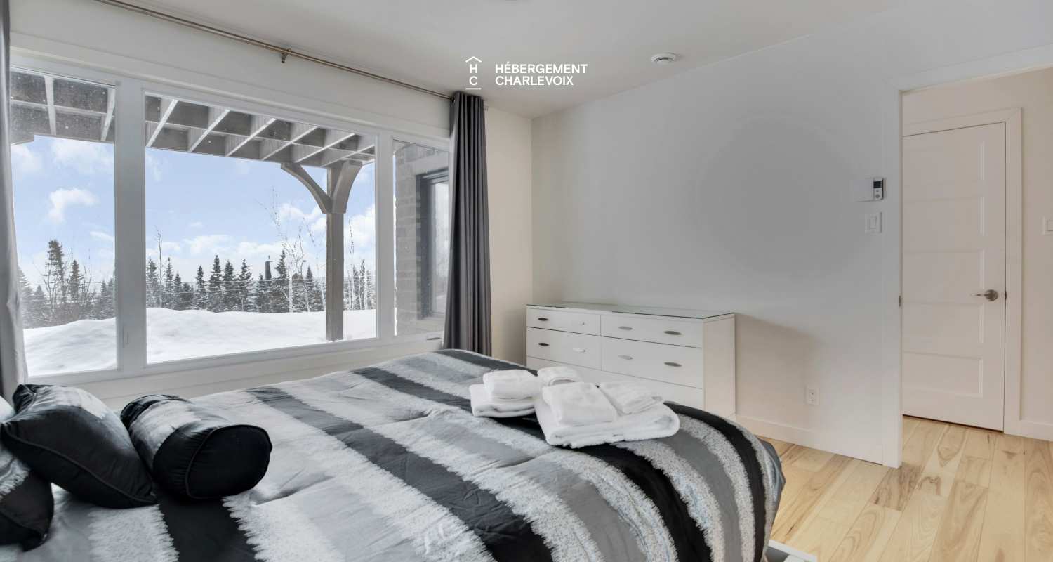 JAM-62 - Comfortable chalet with a breathtaking view of the river and the slopes