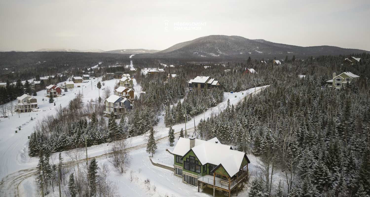 JAM-62 - Comfortable chalet with a breathtaking view of the river and the slopes