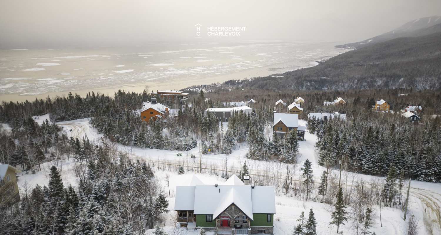 JAM-62 - Comfortable chalet with a breathtaking view of the river and the slopes